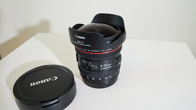 Canon EF 8-15mm f/4L Fisheye USM Lens For Rent