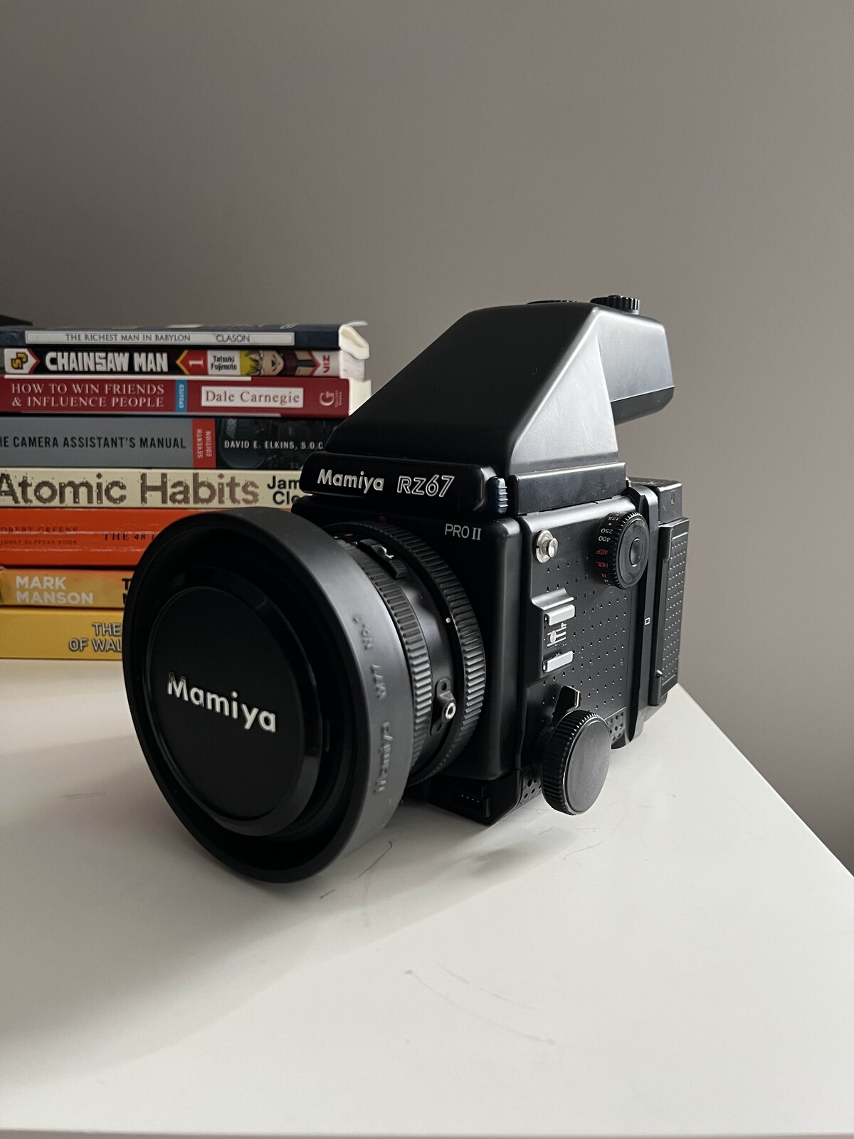 Rent a Mamiya RZ67 Pro II + 110mm 2.8 lens and prism view finder