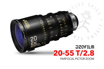 DZOFilm Pictor T2.8 Super35 Parfocal Zoom Lens Series For Rent