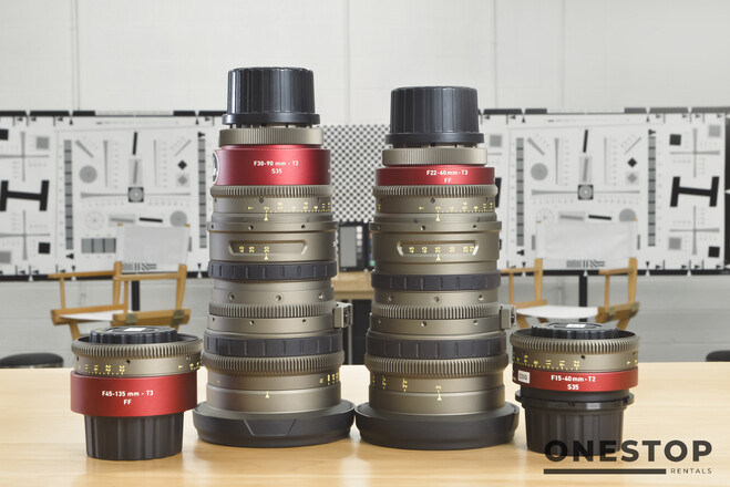 Rent a Angenieux EZ-1 and EZ-2 S35/FF T2 Cinema Lens Kit, Best