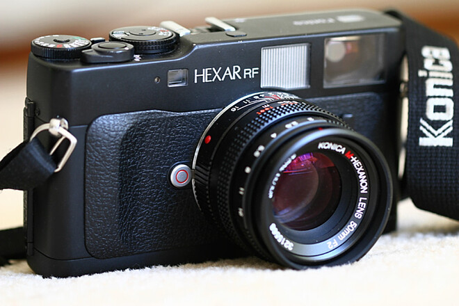 フィルムカメラ Konica Hexar RF Film Rangefinder Limited Konica Hexar RF Limited Rangefinder Film Camera Body Only