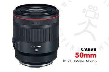 Canon RF 50mm f/1.2 L USM Lens For Rent