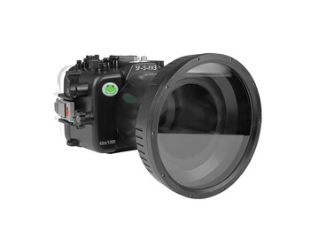 Rent: Sony FX3 40M/130FT Underwater Camera Housing w Long Flat Port (24-70mm GM)