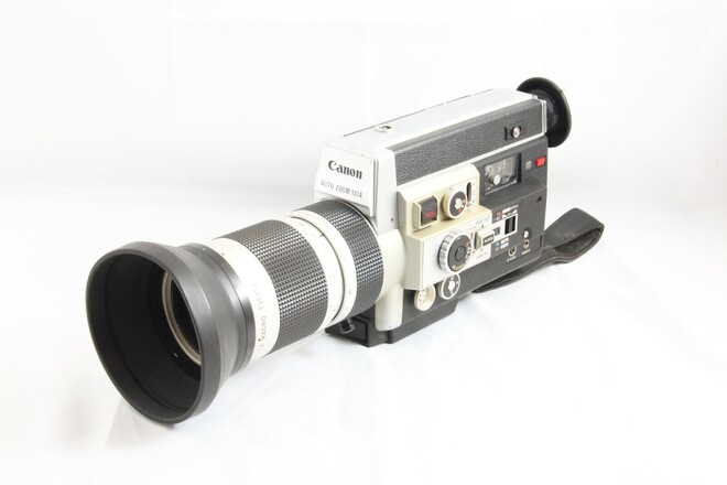 Canon Auto Zoom 1014 Electronic Super 8 Film Camera For Rent