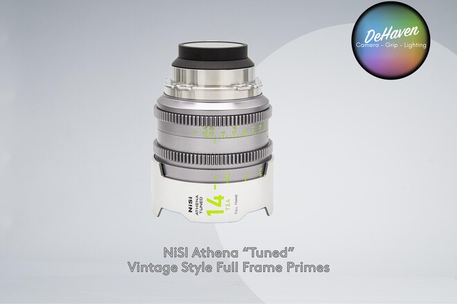 Rent a NiSi ATHENA Tuned Prime 14mm T2.4 Vintage Look PL Prime