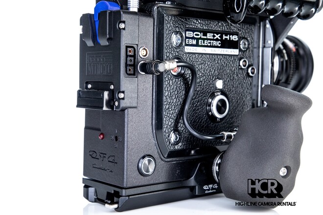 Rent a Bolex H16 EBM Camera with OFG Custom IVS Video Tap
