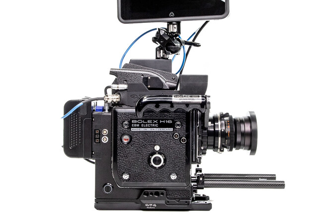 Rent a Bolex H16 EBM Camera with OFG Custom IVS Video Tap