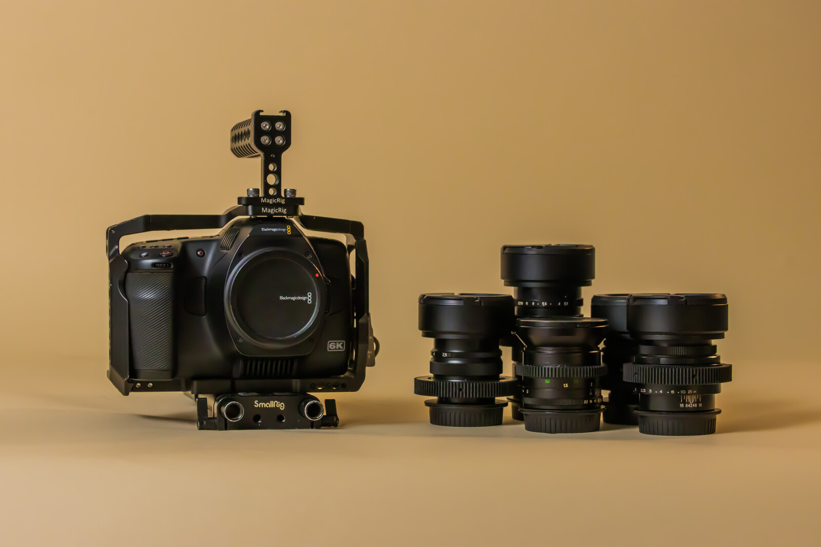 BMPCC 6KPRO シネマカメラレンズセット original-