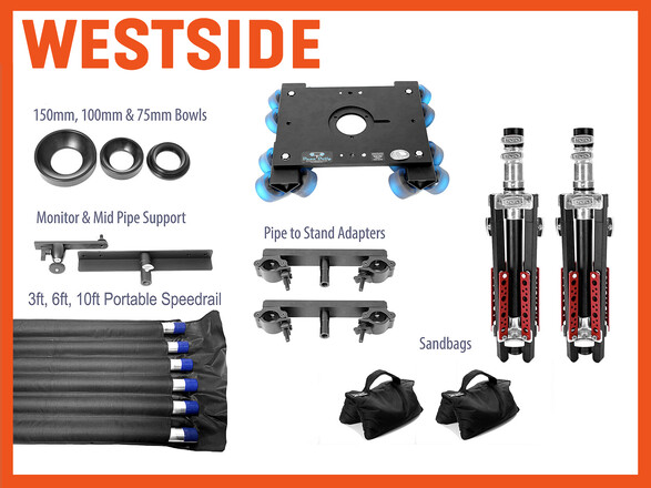 Dana Dolly Original Kit, Includes 2X Original Track Ends