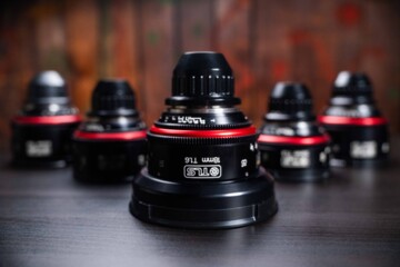 Canon FD Lens set - TLS Rehoused - 4 Lens Set (K35 Glass)