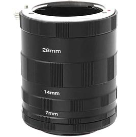 Rent: Fotodiox Macro Extension Tube Set for Micro Four Thirds (MFT, M4/3) Mount Mirror