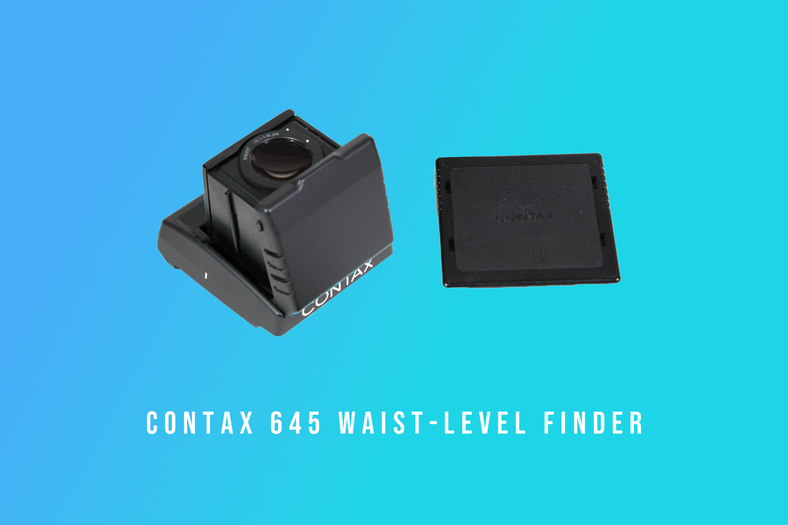 CONTAX 645ボディウエストレベルファインダー付きフィルムマガジン欠品
