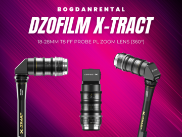 DZOFilm X-Tract 18-28mm T8 FF Probe PL Zoom Lens (360°)