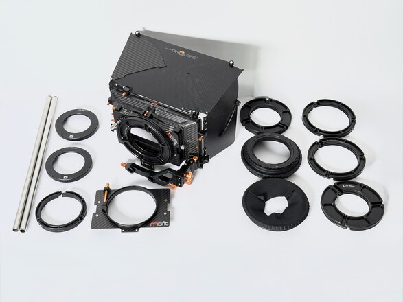 Rent a Bright Tangerine Misfit 3-Stage Mattebox (side & top flags