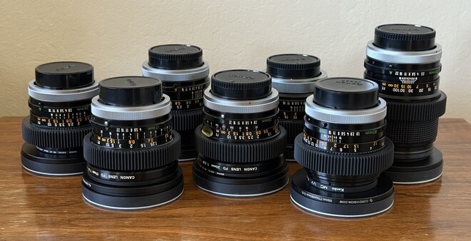 Rent a Canon FD cinemod set, Best Prices | ShareGrid SF Bay, CA