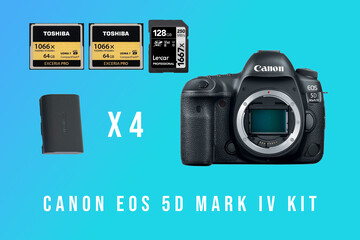 8 Lowest Priced Canon EOS 5D Mark IV DSLR Camera For Rent