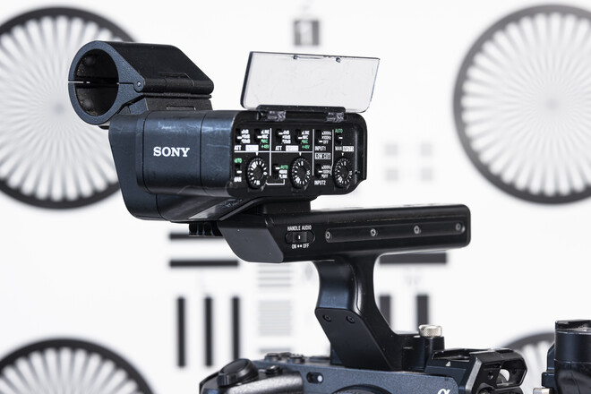 Rent a Sony XLR-H1 XLR Handle Unit - Sony Audio Top Handle for FX3