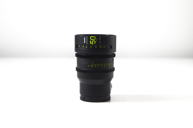 Rent a NiSi ATHENA PRIME 50mm T1.9 Full-Frame Lens (E Mount), Best