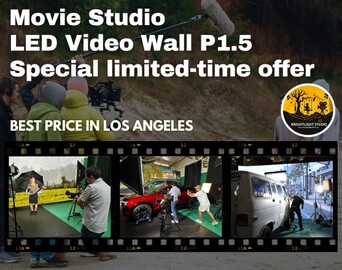 Rent: Movie Studio LED Video Wall ( Special limited-time offer)