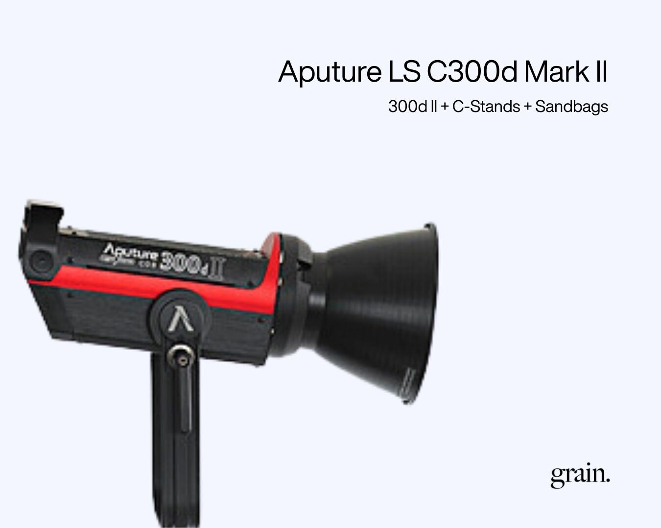 Rent a Aputure LS C300d Mark II Light Storm LED Light Kit, Best