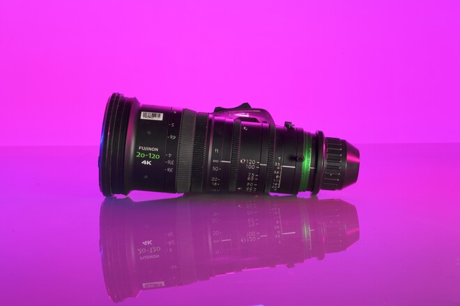 Fujinon XK20-120mm T3.5 Cabrio Lens (PL Mount) For Rent