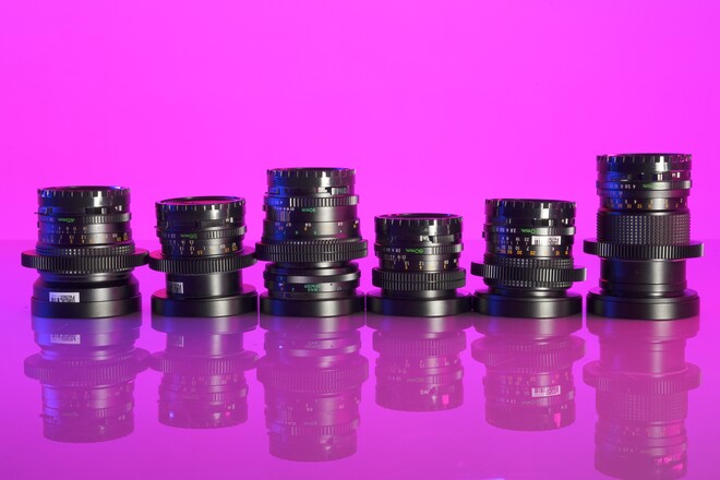 Mamiya 645 Medium Format Lens Set For Rent