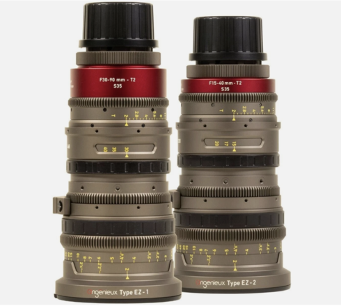 8 Lowest Priced Angenieux EZ-1 and EZ-2 S35 T2 Cinema Lens Kit For