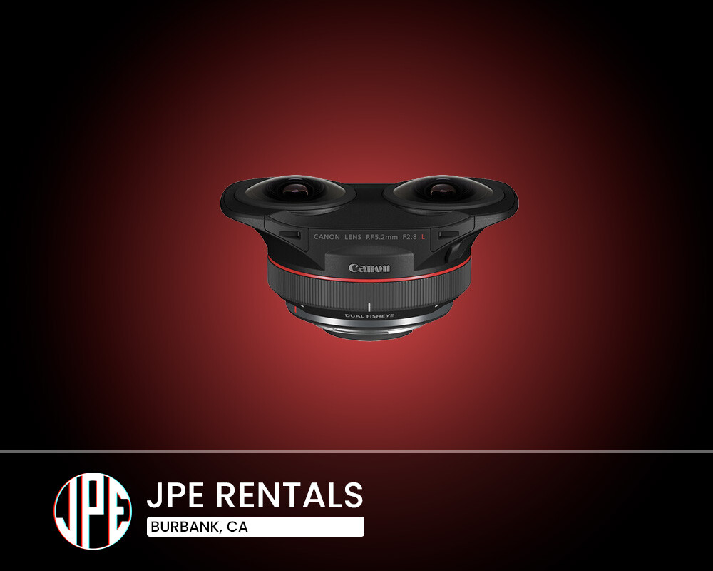 Rent a Canon RF 5.2mm f/2.8 L Dual Fisheye 3D VR Lens | R5 | R5C
