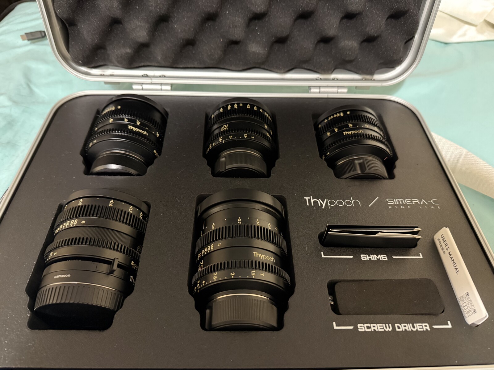 Rent a Thypoch Simera-C T1.5 Cine 5-Lens Kit + Nikon Z Positive
