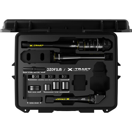 Rent a (Pick 2 Lenses) DZOFilm X-Tract 18-28mm T8 FF Probe