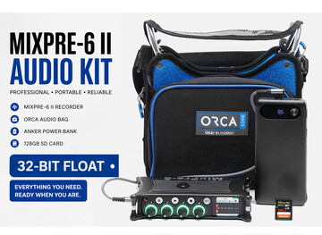 Rent a Sound Devices MixPre 6 II 4 Preamp 8-Track 32-Bit Float