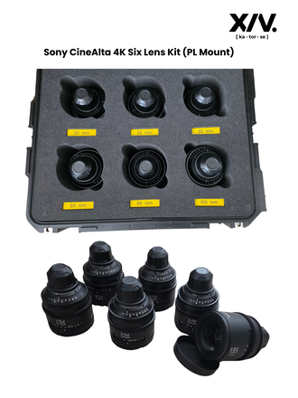 7 Lowest Priced Sony CineAlta 4K MK2 Lens Series For Rent