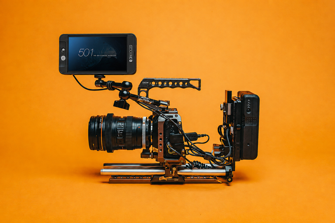 Rent a Blackmagic Pocket Cinema Camera 4K - Complete Kit + Lens