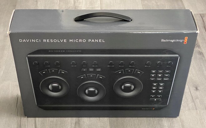 For Sale: Blackmagic Design DaVinci Resolve Micro Panel with SKB