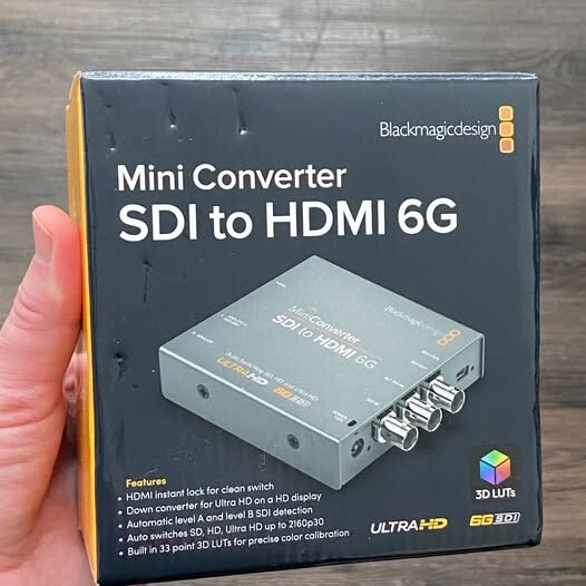 For Sale: Blackmagic Design SDI to HDMI 6G Mini Converter | ShareGrid