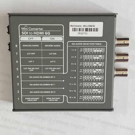 For Sale: Blackmagic Design SDI to HDMI 6G Mini Converter | ShareGrid