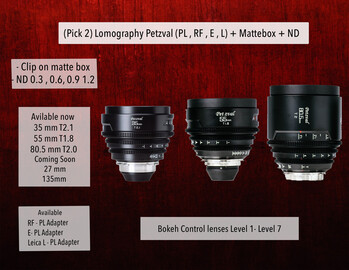 8 Lowest Priced Lomography Petzval 55mm f/1.7 Lens For Rent
