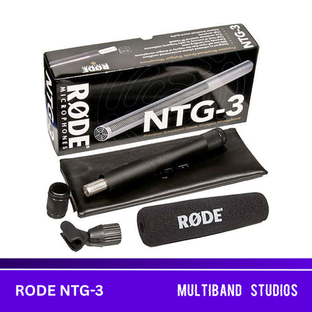 8 Lowest Priced Rode NTG3 Shotgun Microphone For Rent