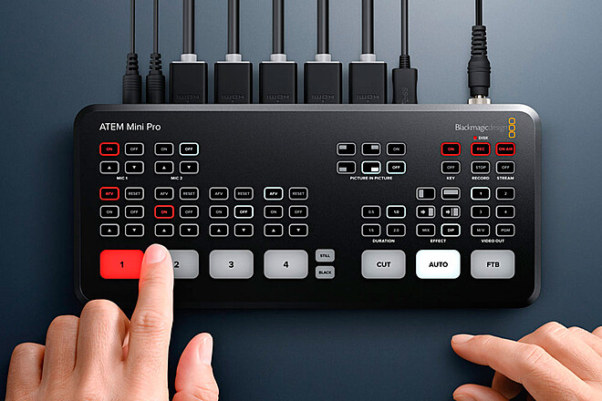 Rent a ATEM Mini Pro ISO + Multicam Streaming Kit, Best Prices