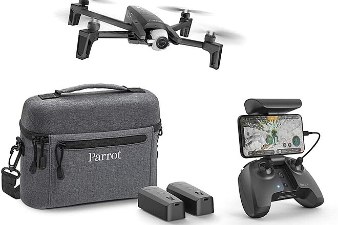 Parrot ANAFI EXTENDED ドローン キャリングバッグ付き Rent a Parrot - Drone Anafi Extended - Pack with 2 Additional Batt