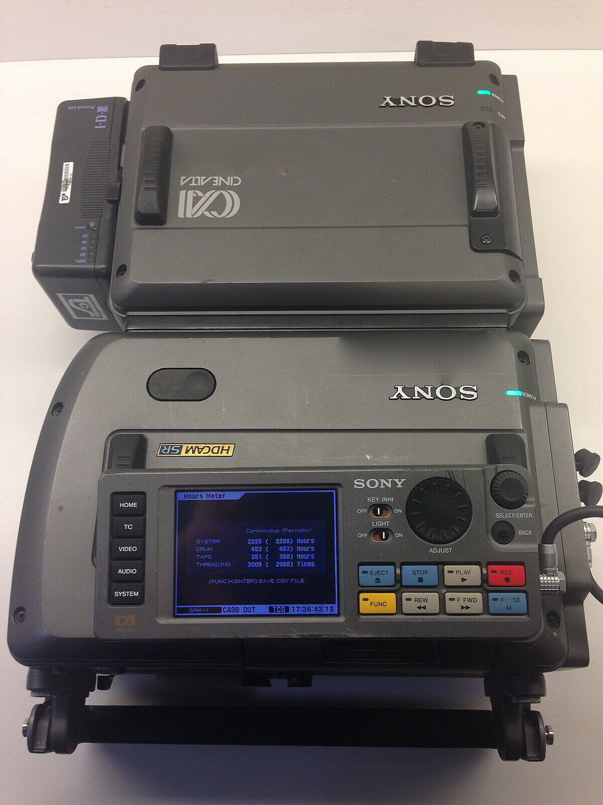 For Sale: Sony SRW-1/SRPC-1 HDCAM SR Tape Recorder Kit | ShareGrid