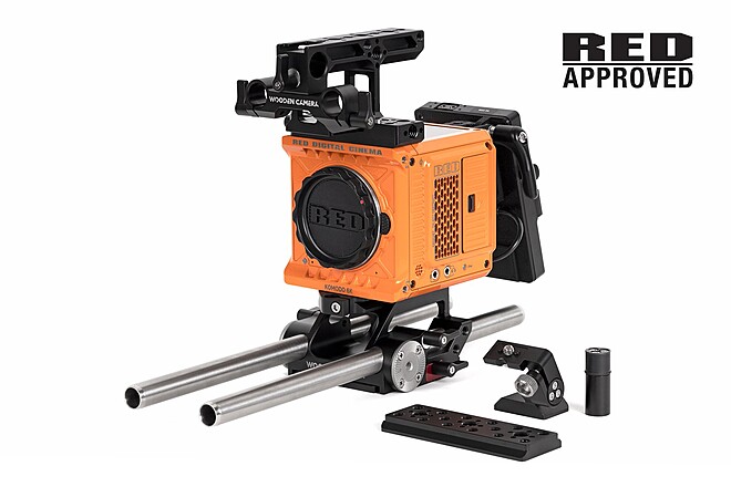 RED KOMODO 6K 1TB wooden リグ　ラストチャンス Rent a RED Komodo (Stormtrooper) -- Wooden Camera Package