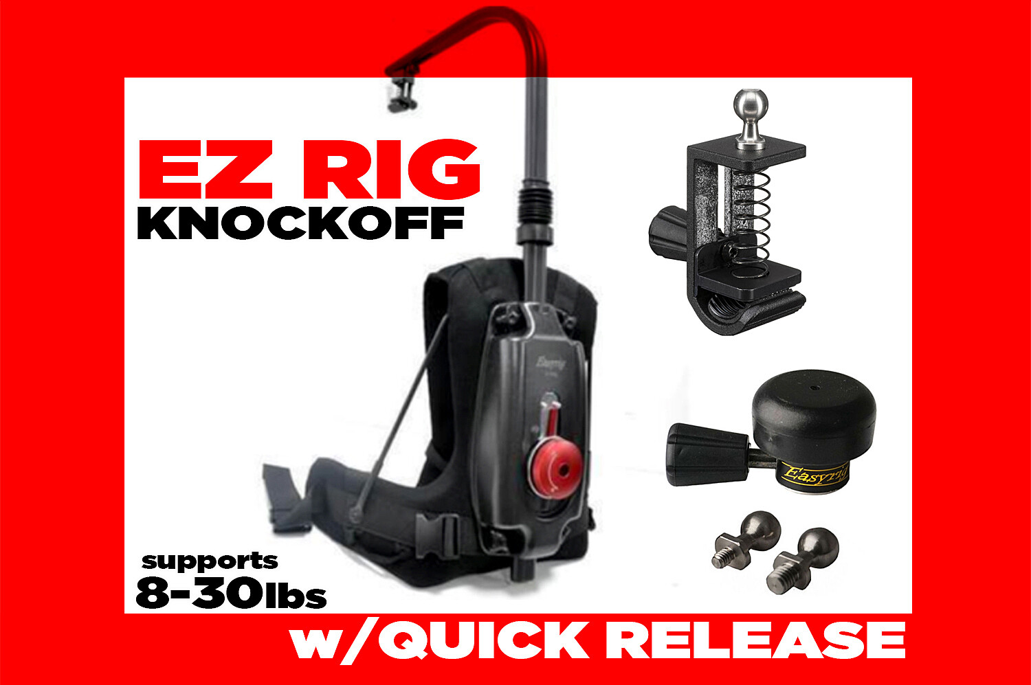 Ez Rig Hooks Rent a EZ Rig knockoff | 5-25 lbs| supports larger weight range than ...