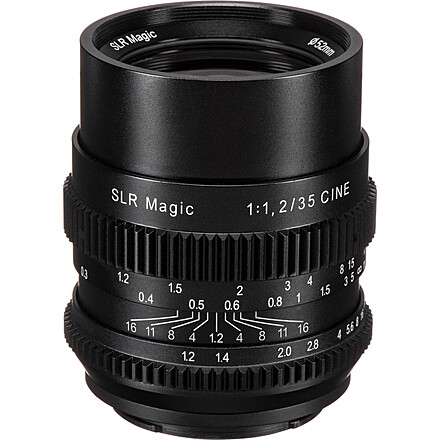 5 Lowest Priced SLR Magic SLR Magic Cine 35mm f/1.2 FE Lens for Sony E ...
