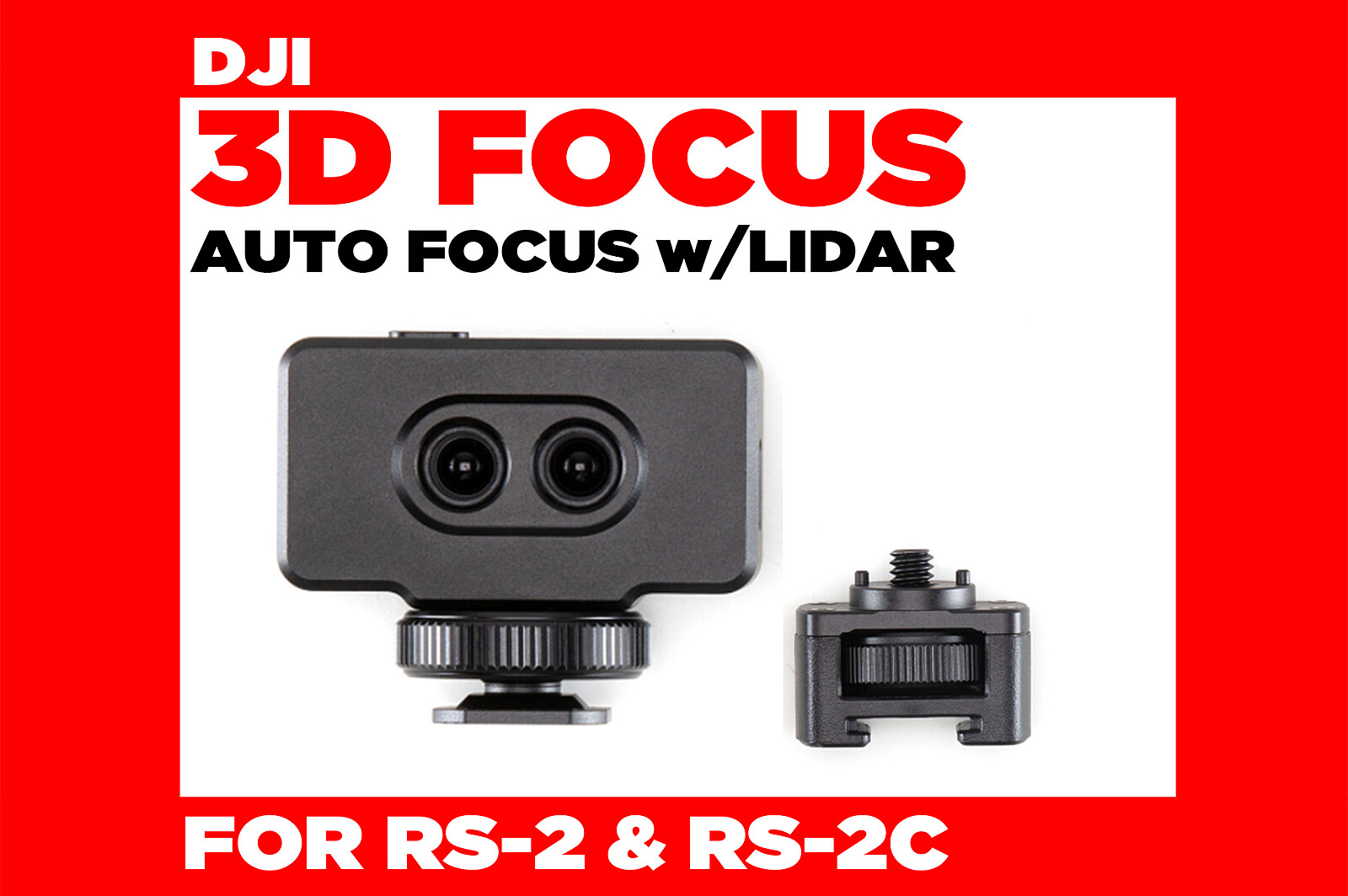 Rent a DJI 3D LIDAR Focus adapter for RONIN RS2 Pro Gimbal (RS-2 RS 2