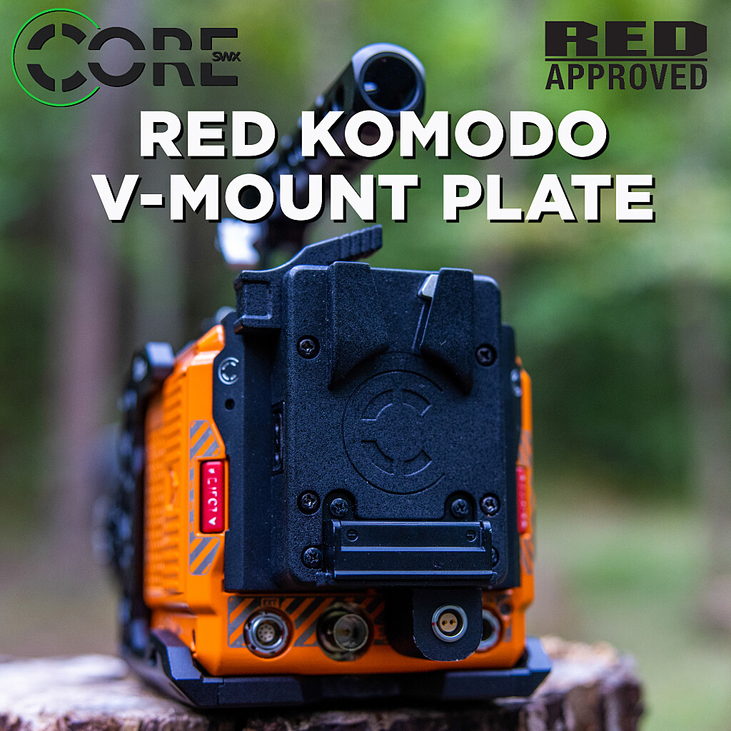 Rent a Core SWX V-Mount Plate for RED KOMODO w/ 2 NANO Micro