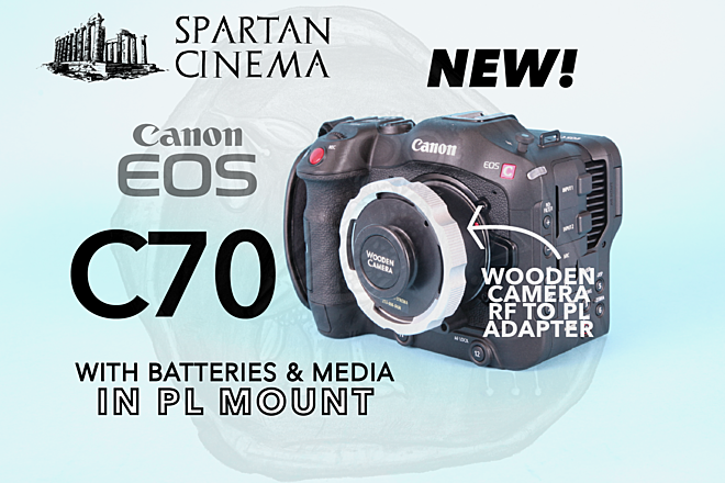 Rent a Canon EOS C70 in PL Mount + Batteries & Media #2, Best