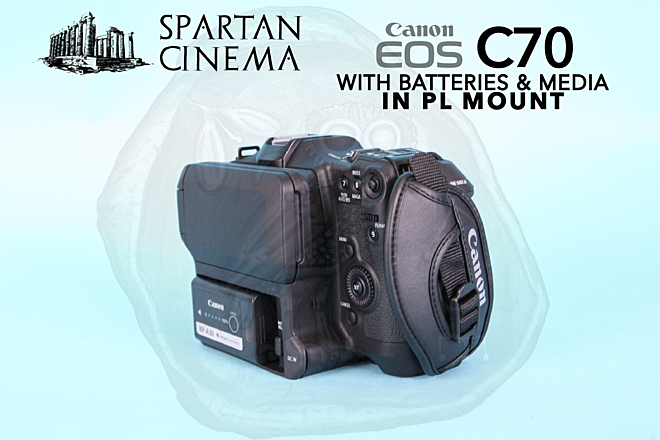 Rent a Canon EOS C70 in PL Mount + Batteries & Media #2, Best