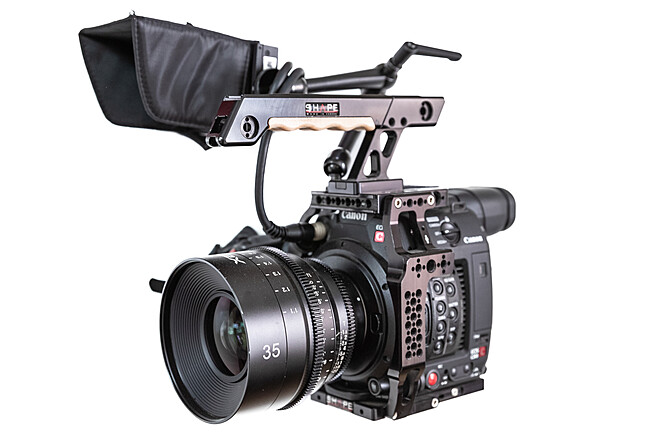 Rent a Canon EOS C200 + Manfrotto 526 Pro Fluid Tripod Bundle