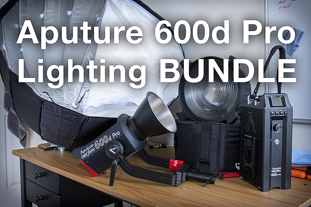 Rent a Aputure LS 600d Pro Light Kit (F10 Fresnel Lens + 36